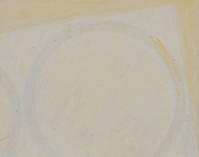 WILLIAM C. MAXWELL  "The Perfect Circle" Perfect Circle:  Interrogation Series, 2003 Oil on Coventry Paper