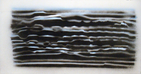 William Niemeier Drawings 3 spray paint on mylar