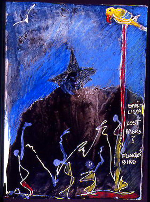  SMALL WORKS ON PAPER MIXED MEDIA ON PAPER