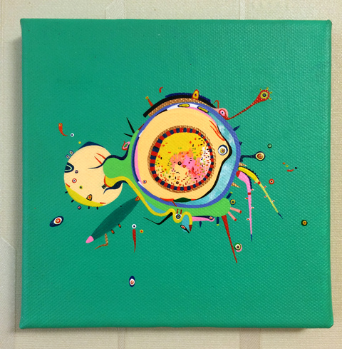 YEJI JUN  acrylic on canvas