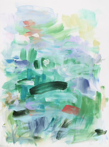 YOLANDA SÁNCHEZ Works on Paper oil on Arches paper