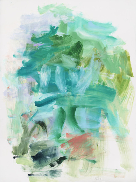 YOLANDA SÁNCHEZ Works on Paper oil on Arches paper