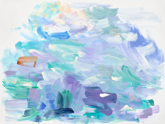 YOLANDA SÁNCHEZ Works on Paper oil on Arches paper