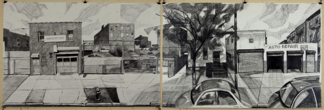 Craig Eastland Brooklyn / <br>Incarceration graphite on paper