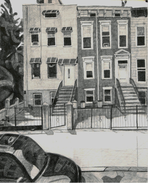 Craig Eastland Brooklyn / <br>Incarceration ink, gouache & graphite on paper