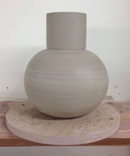 Zack Robinson | Sculpture and Ceramics Production Model Vase clay