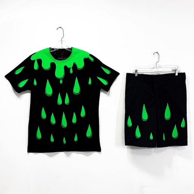 Billie eilish sales green fire shirt