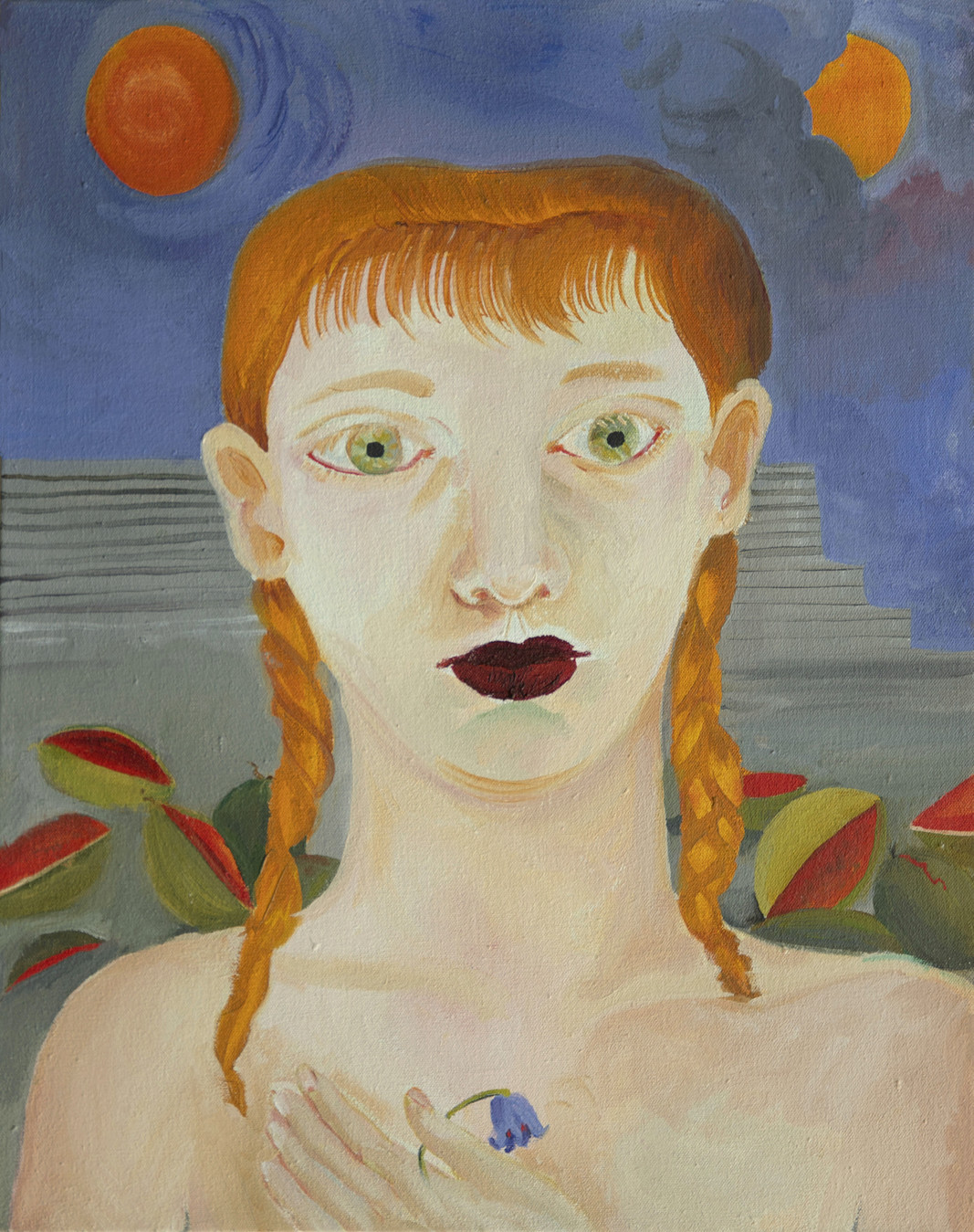 Claire Wyzenbeek : Symbolic Self Portraits
