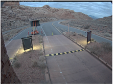arches national park entrance station webcam