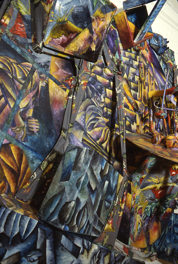 1990 Joan Carson ポストモダンアートミラー 1990 Joan Carson ポストモダンアートミラー