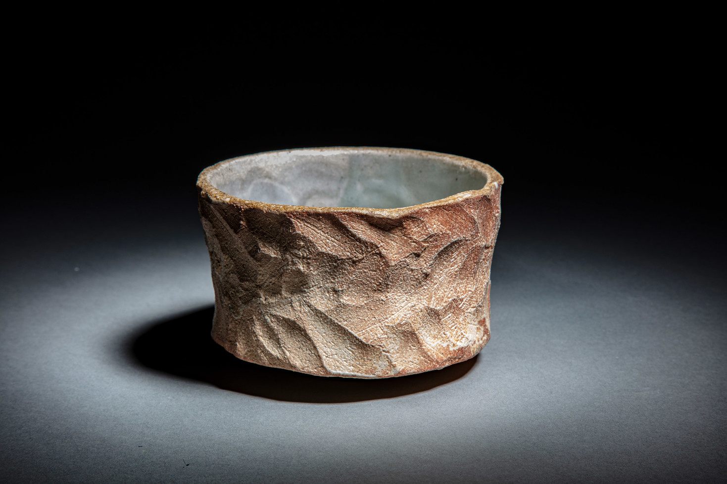 Wood fired hotsell chawan - 5 day anagama fired tea bowl w inlcusions