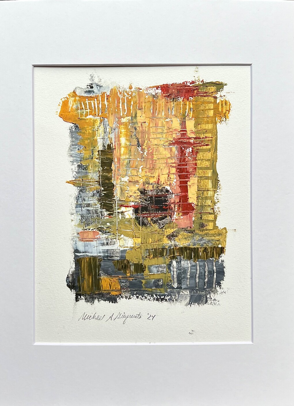 Michaelangelo Giaquinto : Cold Wax Medium - CWM Paintings