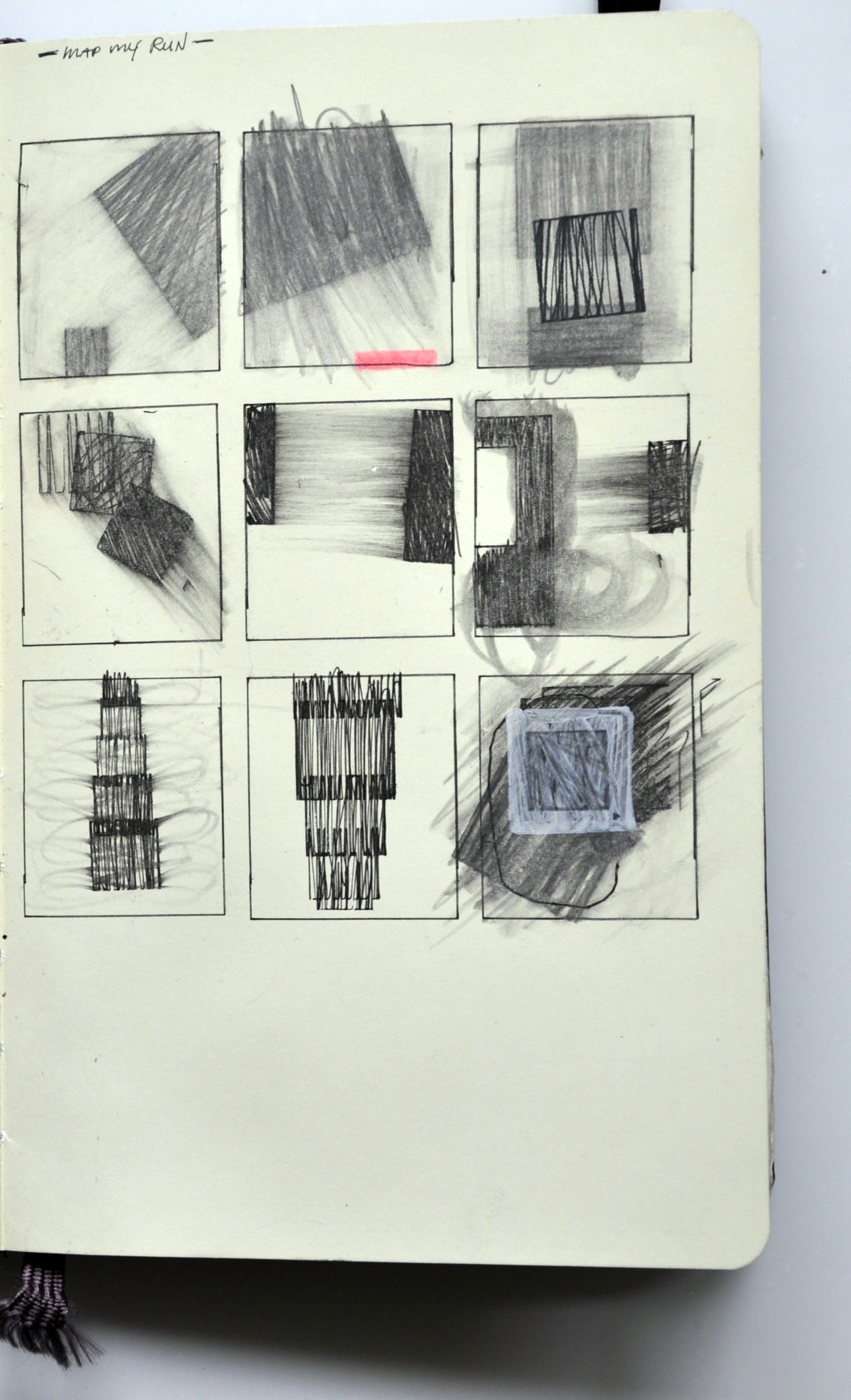 Jenniffer Omaitz : Sketchbook : Abstract Sketchbook Pages