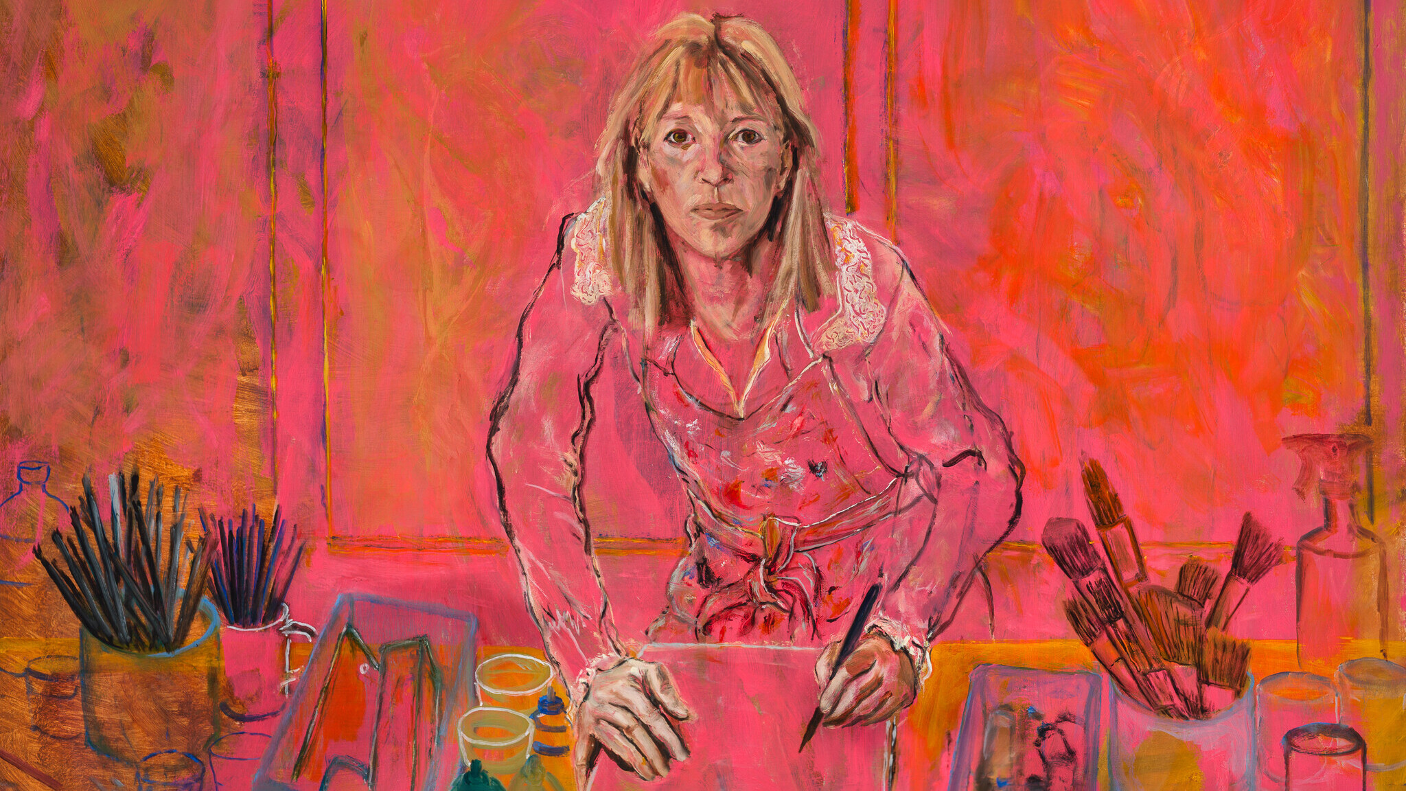 SANDRA CAVANAGH : PORTRAITURE : SELF-PORTRAITS