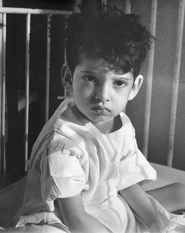  Posters Vintage Photo Black and White of Boy Sitting