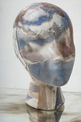 Carousel artwork image, LifeSavercloseuphead-33x33x15-sculpture-tracymcmenemy-2019.jpg