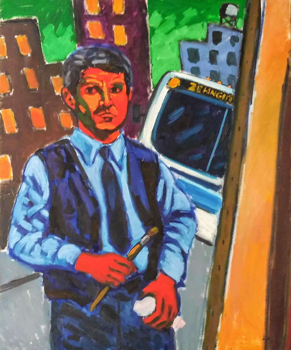 William J. Zehngut : PORTRAITS : Self-Portraits