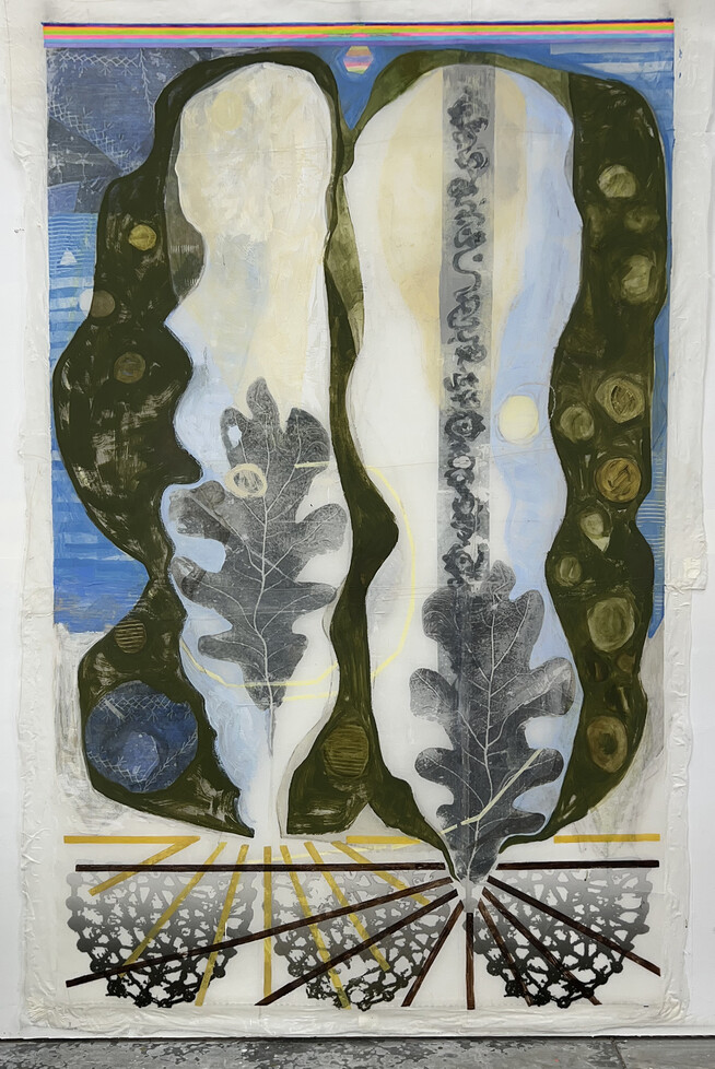 Yura Adams : The Reports - Painting